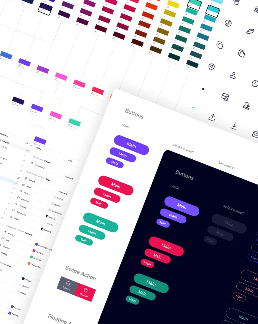 Design systems and style guides work sample